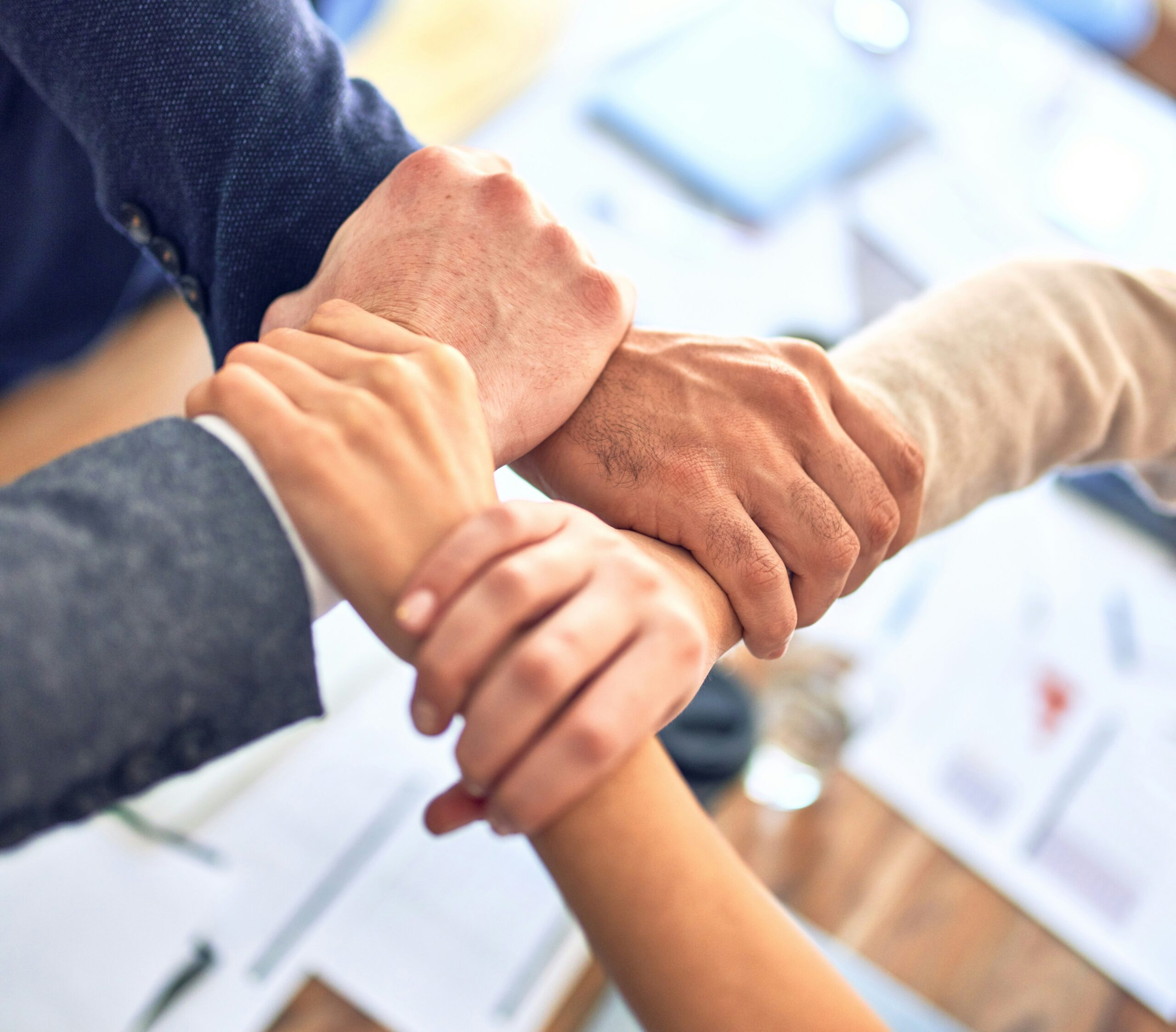 Coaching organisation coaching individuel serrage de main